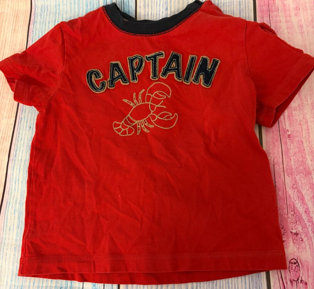 Janie and Jack 12-18M Captain Lobster Shirt VGUC